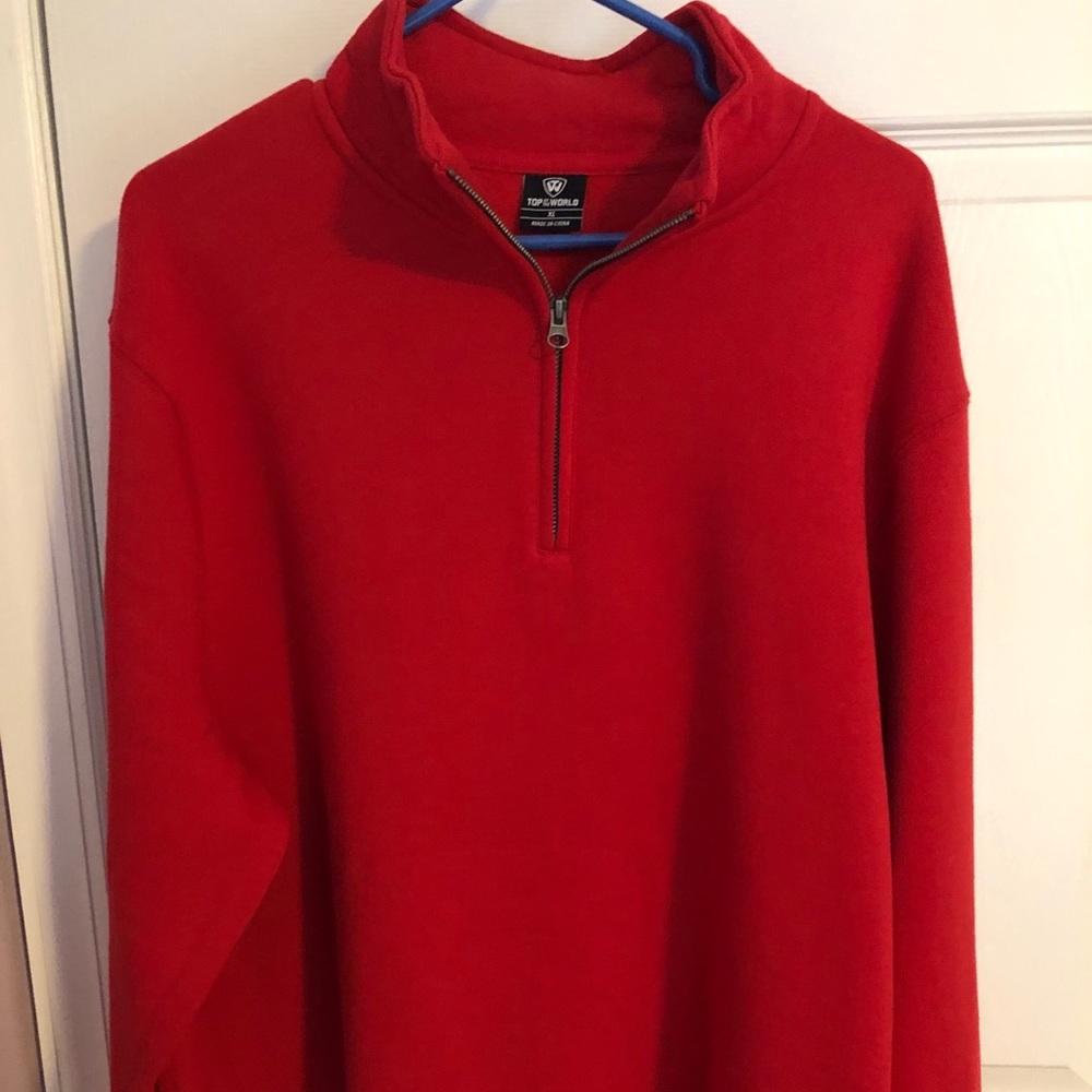 Red half zip - Picture 3 of 3